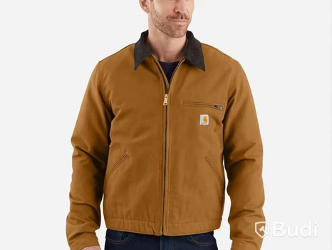 JACKA CARHARTT 103828BRN, DUCK DETROIT BRUN STL. L