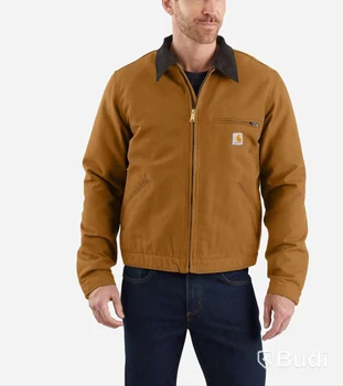 JACKA CARHARTT 103828BRN, DUCK DETROIT BRUN STL. L