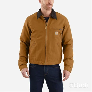 JACKA CARHARTT 103828BRN, DUCK DETROIT BRUN STL. L