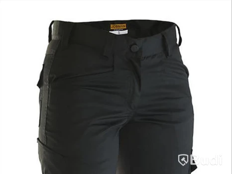 2 ST. MIDJEBYXA JOBMAN 2316 DAM, SVART STRETCH STL. 48 OCH 50