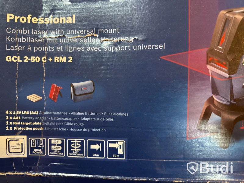 KOMBILASER BOSCH GCL 2-50