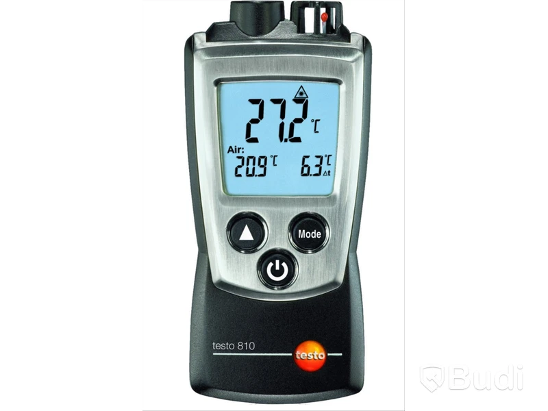TEMPERATURMÄTARE TESTO 810, IR-\/LUFTTEMPERATUR +300°C