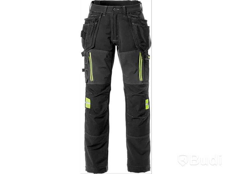 MIDJEBYXA FR 2569STP SVART DAM, STRETCH HANTVERK STL. 40