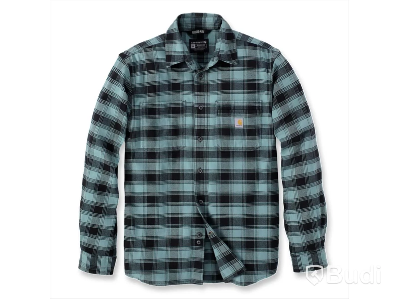 SKJORTA CARHARTT 105945GEO, MINTGRÖN/SVART STL. L