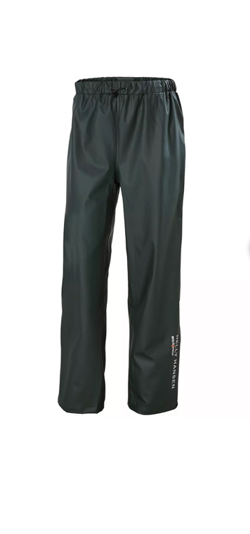 (NY) Regnbyxa HELLY HANSEN WORKWEAR Voss grön, stl. XL
