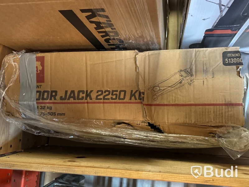 DOMKRAFT PELA, FÖR GARAGE OCH VERKSTAD, 2250 KG