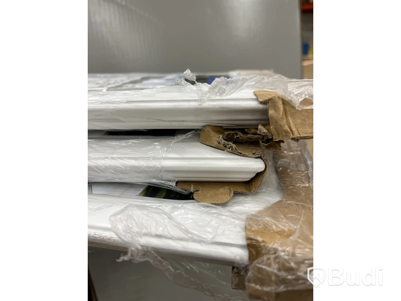3 ST. FÖNSTERBÄNKAR KNIPPLA, VIT RIBBAD 1400MM