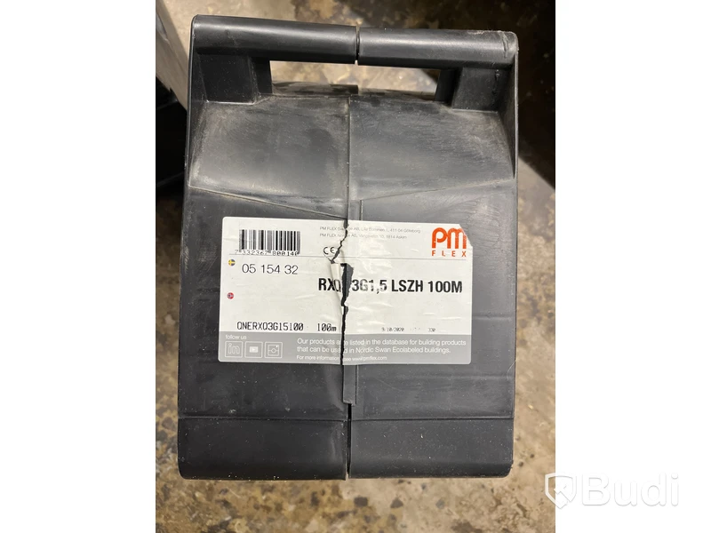 ANSLUTNINGSKABEL PMFLEX, RQQ 3G1.5 QNE X100M