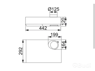 (NEW) FRANKE COOKER HOOD, HOOD 400 LED, 45 CM, WHITE
