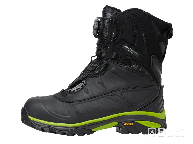 SKYDDSKÄNGA HH 78317 MAGNI, VINTER BOA SVART\/LIME STL. 42