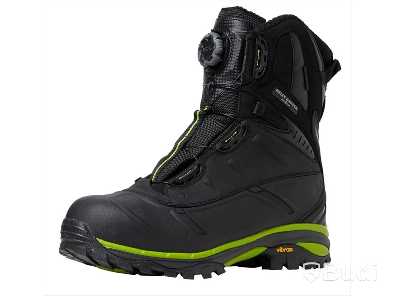 SKYDDSKÄNGA HH 78317 MAGNI, VINTER BOA SVART\/LIME STL. 42