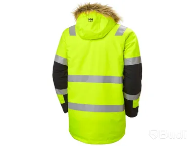 VINTERPARKAS HH 71393-369 ALNA, 2.0 VARSEL GUL STL. XXL