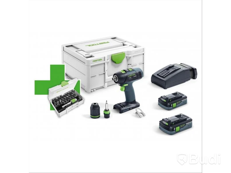 CORDLESS DRILL FESTOOL, 577188, T 18+3 HPC 4,0 I-PLUS PROMO 21