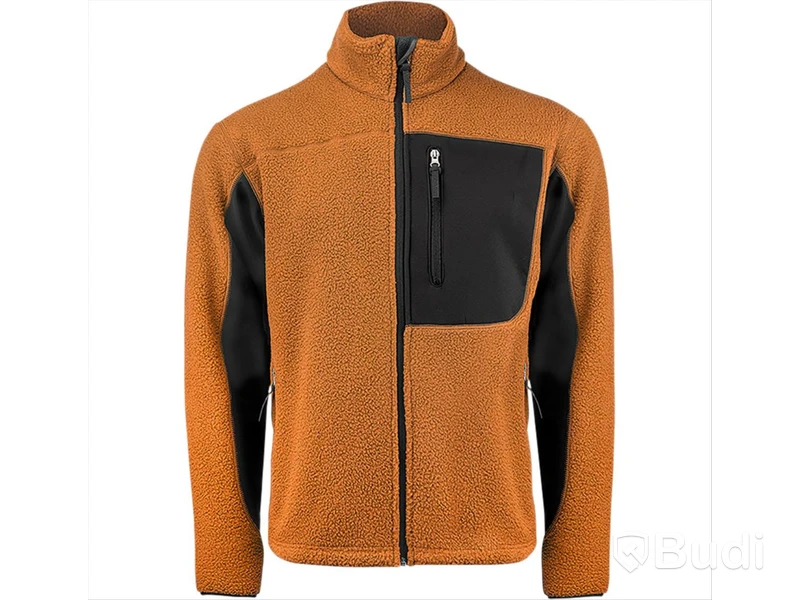 TRÖJA TEXSTAR FLEECE ORANGE/SVART XXL
