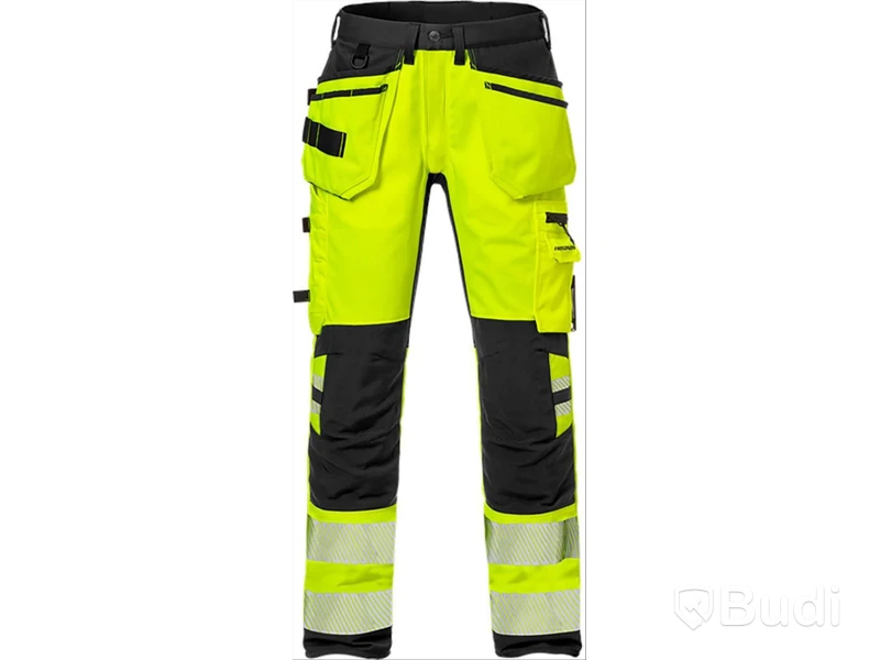MIDJEBYXA FR 2707 PLU GUL\/SVA, VARSEL KL2 HANTVERK STL. C50