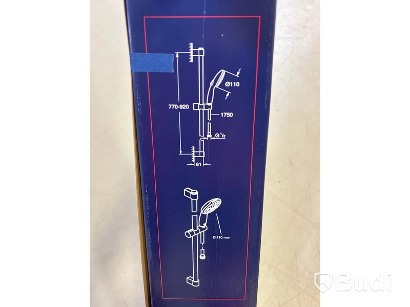 DUSCHSTÅNG SET GROHE, TEMPESTA 110, MED 2 STRÅLTYPER