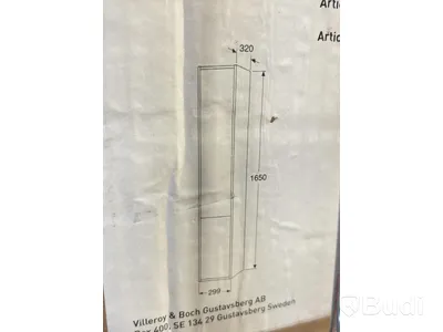 HÖGSKÅP GUSTAVSBERG, ARTIC, 30CM VIT