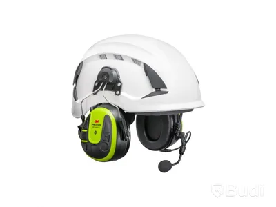 HÖRSELKÅPA PELTOR WS ALERT X, HJÄLMFÄST MRX21P3E4WS6 APP GUL