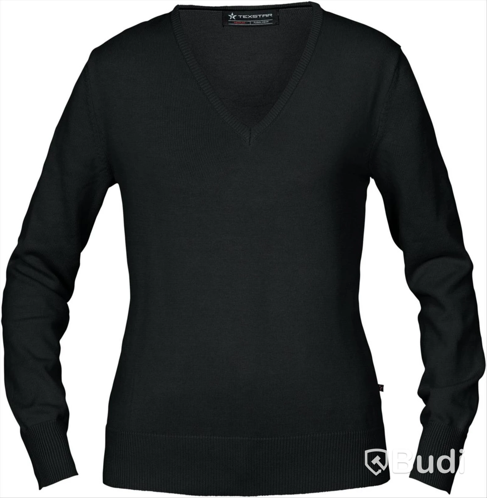 (NEW) 3 PCS. TEXSTAR PW01 V-NECK PULLOVER, WOMEN'S NAVY S