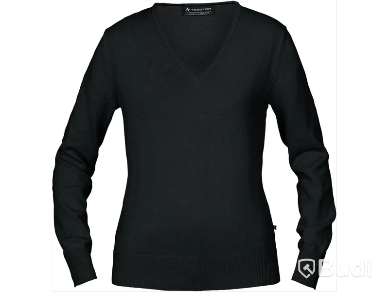 (NEW) 3 PCS. TEXSTAR PW01 V-NECK PULLOVER, WOMEN'S NAVY S