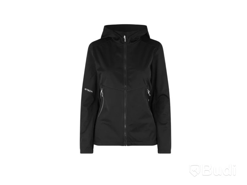 SOFT SHELL JACKET LIGHT WOMEN - BLACK  STL. L