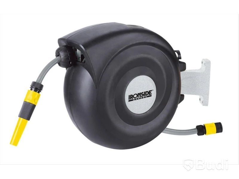 VÄGGSLANGBOX IRONSIDE 1\/2 20M, INKL KOPPL OCH MUNST 500092 OBS! PRODUKTEN ÄR SKADAD