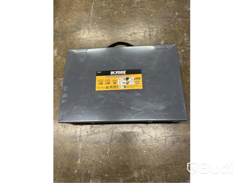 SPIRALBORRSATS IRONSIDE HSS, TIN 1-10MM 170ST PLÅTL 202689