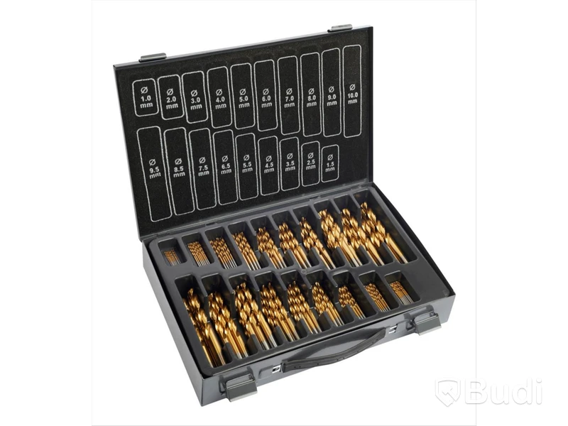 SPIRALBORRSATS IRONSIDE HSS, TIN 1-10MM 170ST PLÅTL 202689