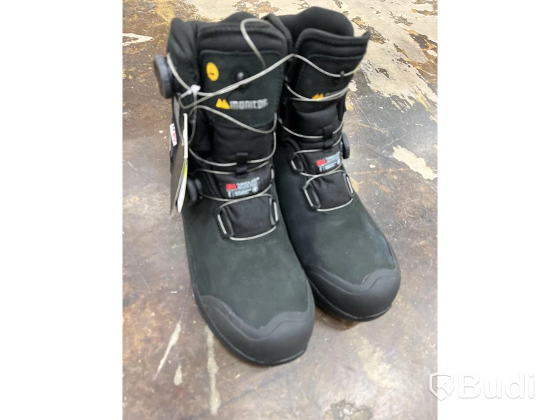 SKYDDSKÄNGA MONITOR, ARCTIC MID FODRAD BOA S7S SVART, STL. 45