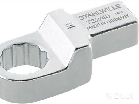 2 ST. INSTICKSVERKTYG RINGNYCKEL STAHLWILLE, 27MM 14X18MM