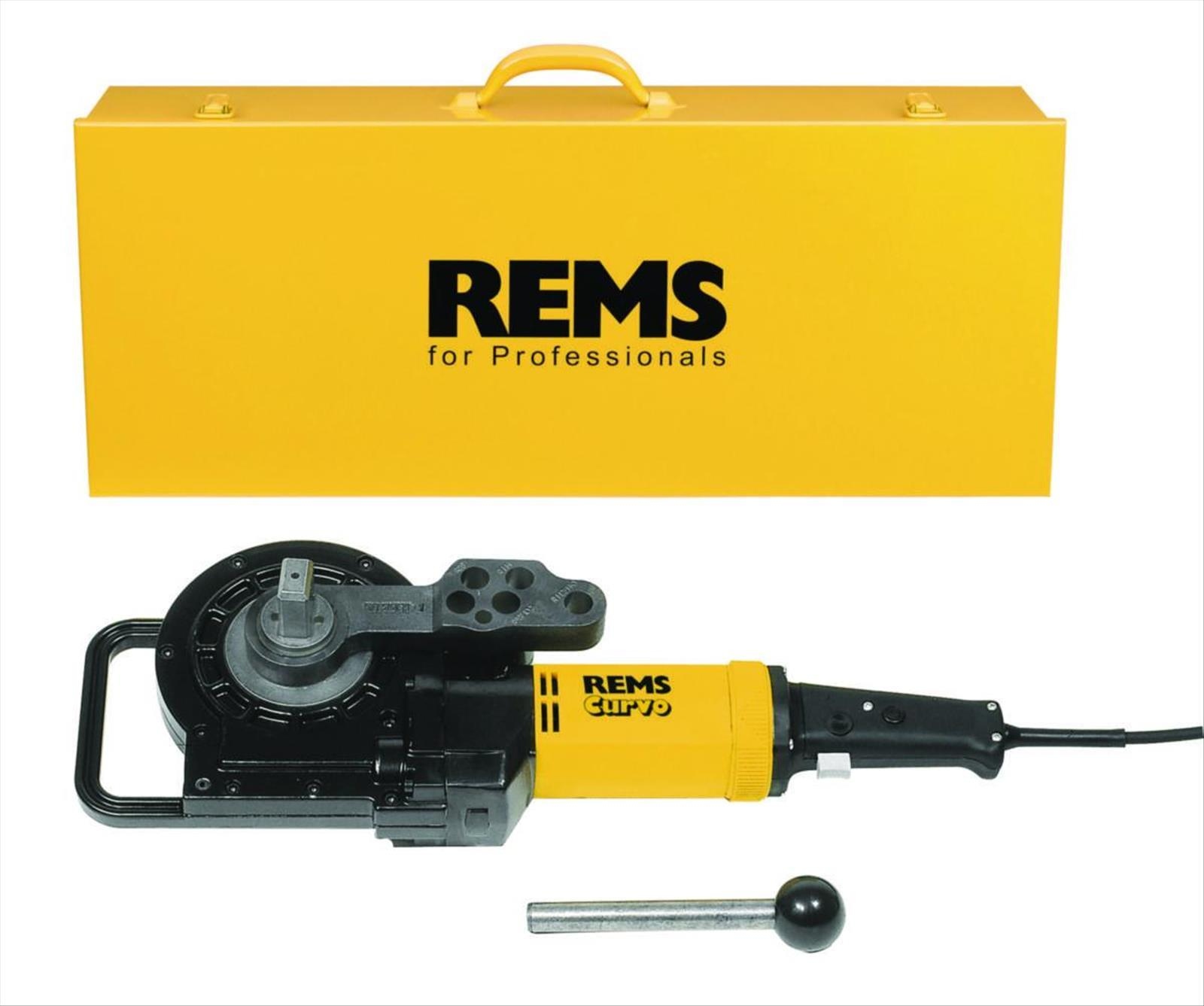 BOCKMASKIN REMS, CURVO SET, 15-18-22-28 MM. 230V