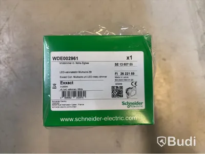 (NEW) SCHNEIDER ELECTRIC ROTARY DIMMER, WITH NEUTRAL, ZIGBEE, WHITE, WDE002961