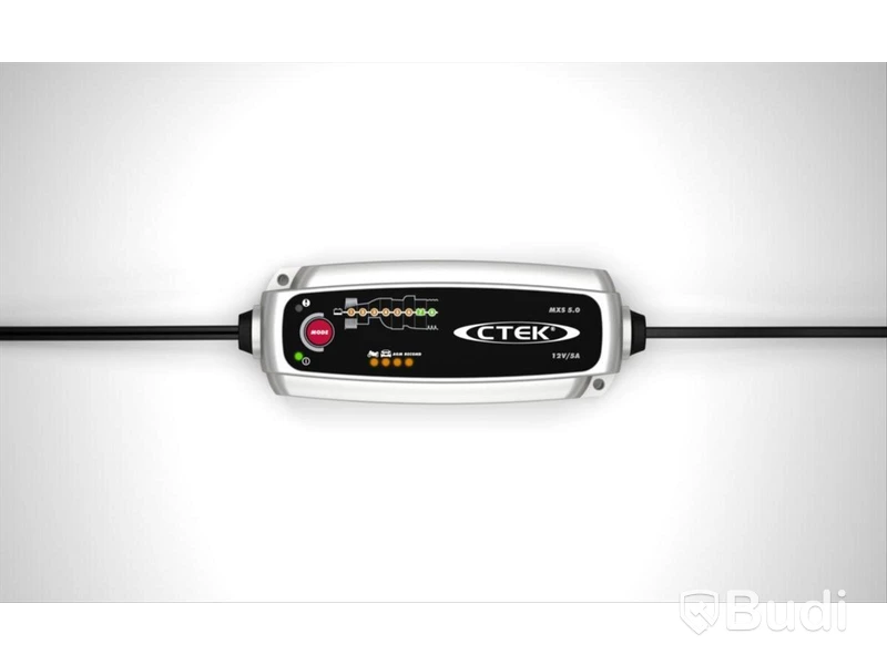 2 PCS. CTEK BATTERY CHARGERS, MXS 5.0 AND MXS 5.0 T EU