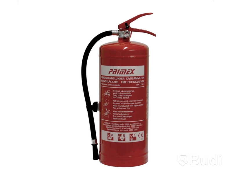 BRANDSLÄCKARE PULVER, 6 KG PRIMEX PK 6 KX, 55A 233B C