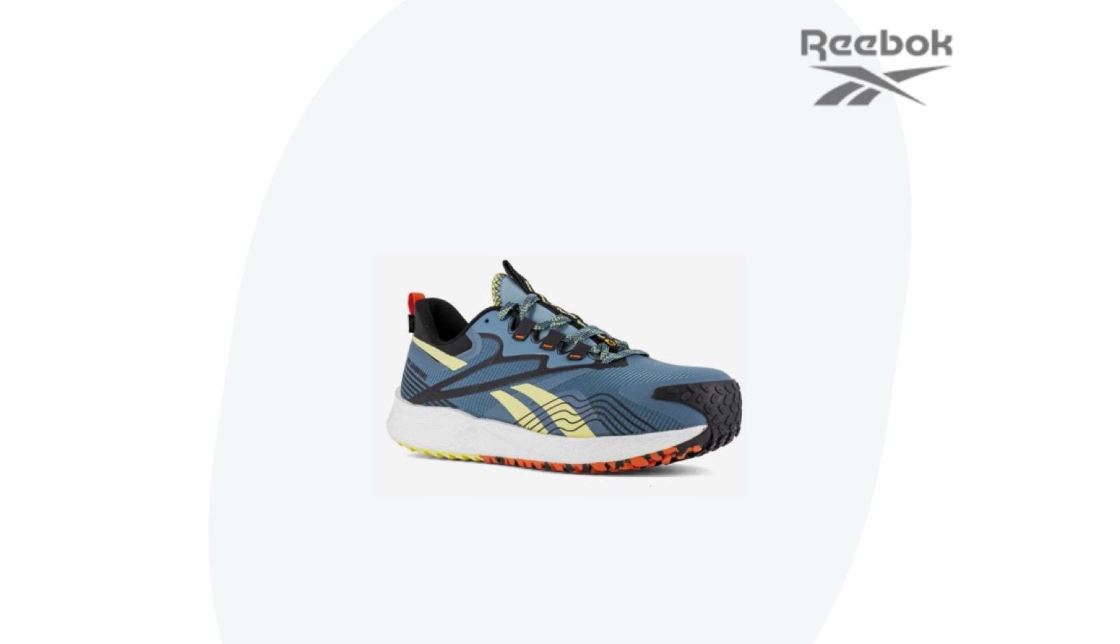SKYDDSSKO REEBOK, IB3611 FE4  BLÅ/GUL, STL. 41