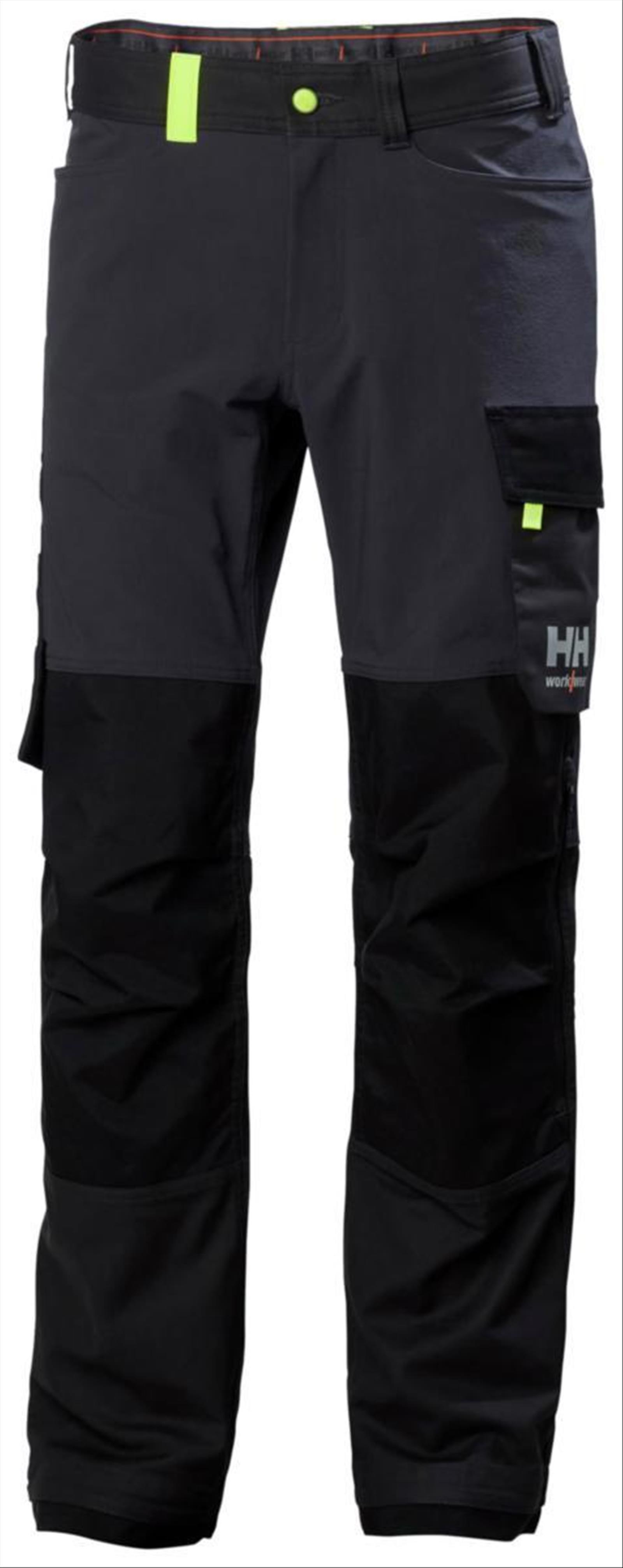 MIDJEBYXA HELLY HANSEN,  77407-989 OXFORD, GRÅ/SVART, STL. C56