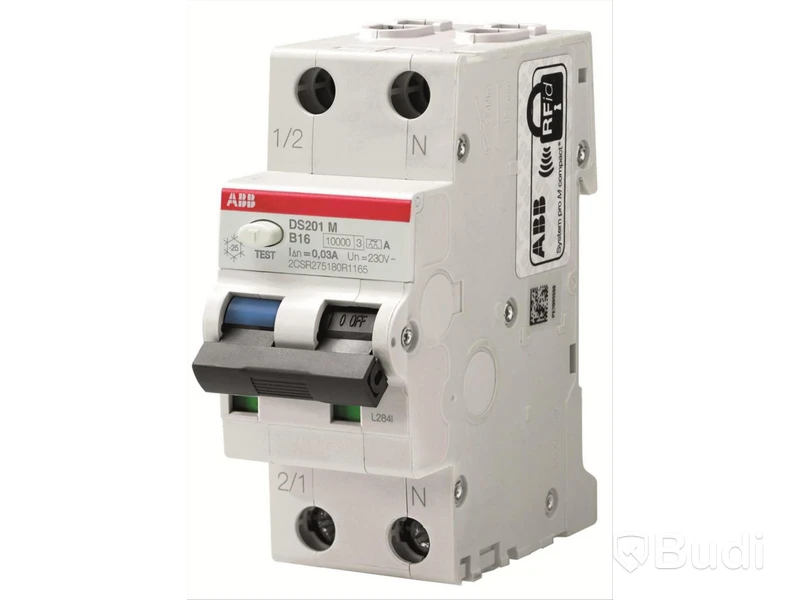 PERSONSKYDDBRYTARE ABB, DS201 C25 APR100, DS201 C25 APR100