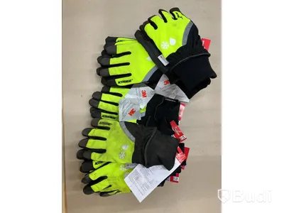 9 ST. PAR HANDSKE ACTIVEWEAR UNI3438, VARSEL VATTENTÄT FODR STL. 11