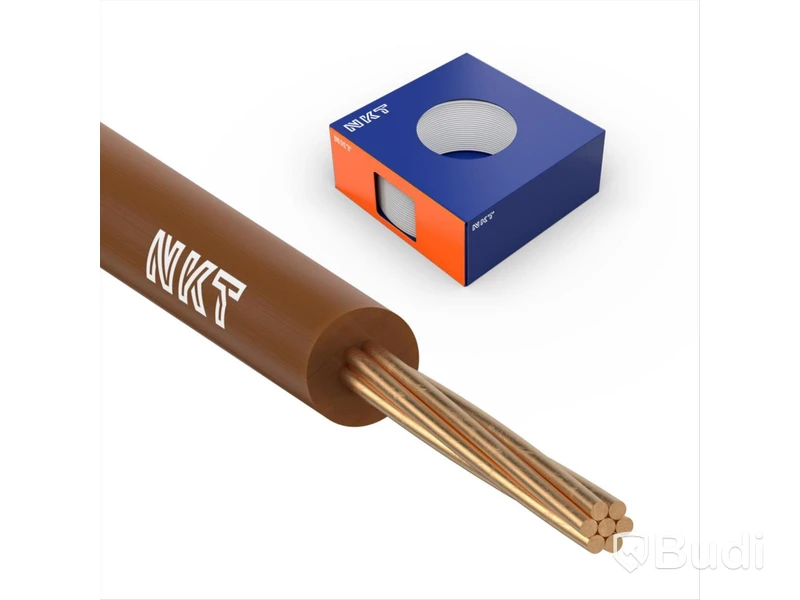 2 ST. INSTALLATIONSKABEL  NKT FQ XTRA 450/750V, 1.5 MM², 100 M RING