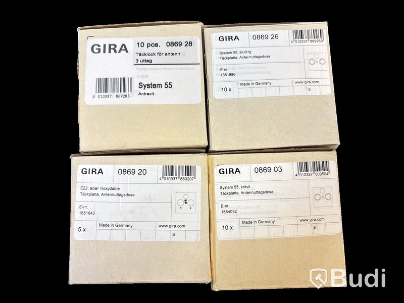 35 ST. TÄCKPLATTA GIRA, ANTENNUTTAG