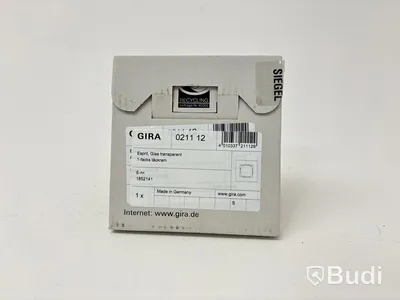 10 ST. TÄCKRAM GIRA, ESPRIT, GLAS GENOMSKINLIGT, 1-FACK