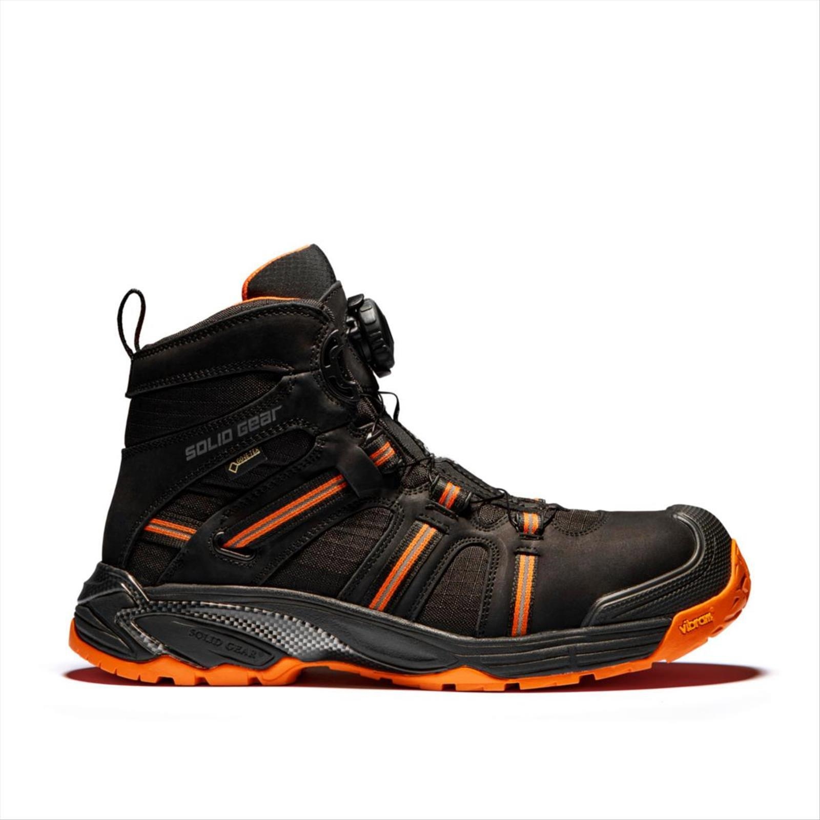 SKYDDSKÄNGA SOLID GEAR, PHOENIX, S3 GORETEX SV/ORANGE, STL. 44