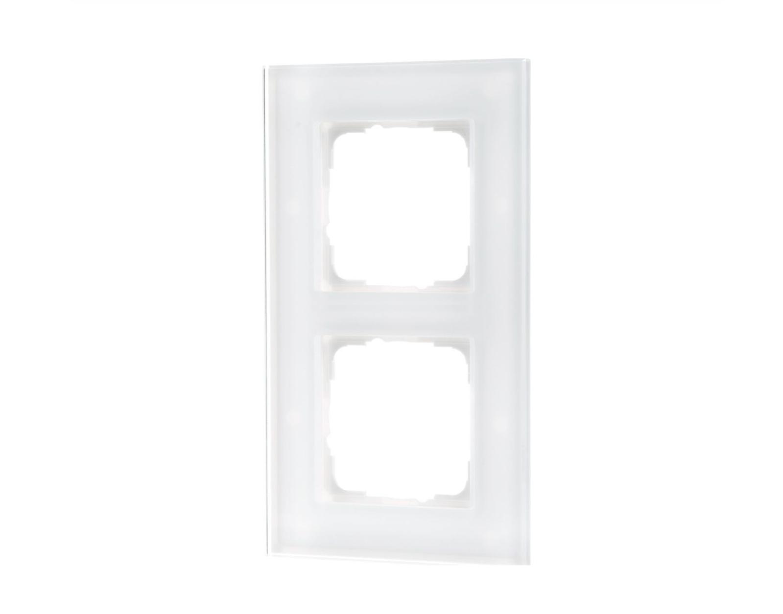 10 ST. TÄCKRAM GIRA, ESPRIT, GLAS GENOMSKINLIGT, 2-FACK