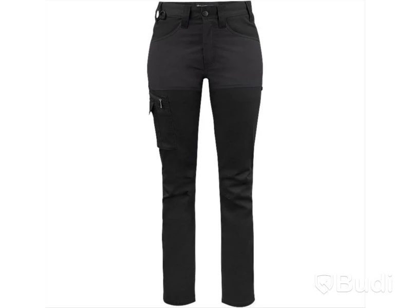 (NEW) TEXSTAR WP37 STRETCH WOMEN'S WORK TROUSERS, BLACK 36/32