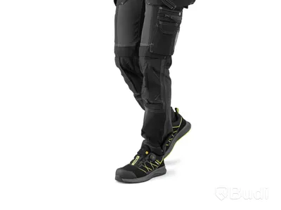 (NEW) 2 SAFETY SHOES, ACTIVEWEAR KIPP 7678, S7S FITGO, BLACK, SIZE 47