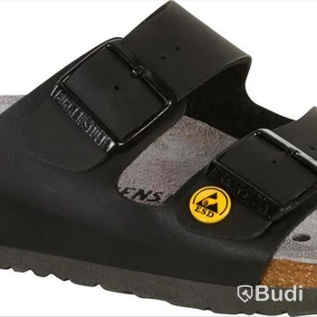 SANDAL BIRKENSTOCK ARIZONA ESD, SVART NORMAL LÄST STRL 43