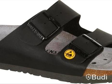 SANDAL BIRKENSTOCK ARIZONA ESD, SVART NORMAL LÄST STRL 43