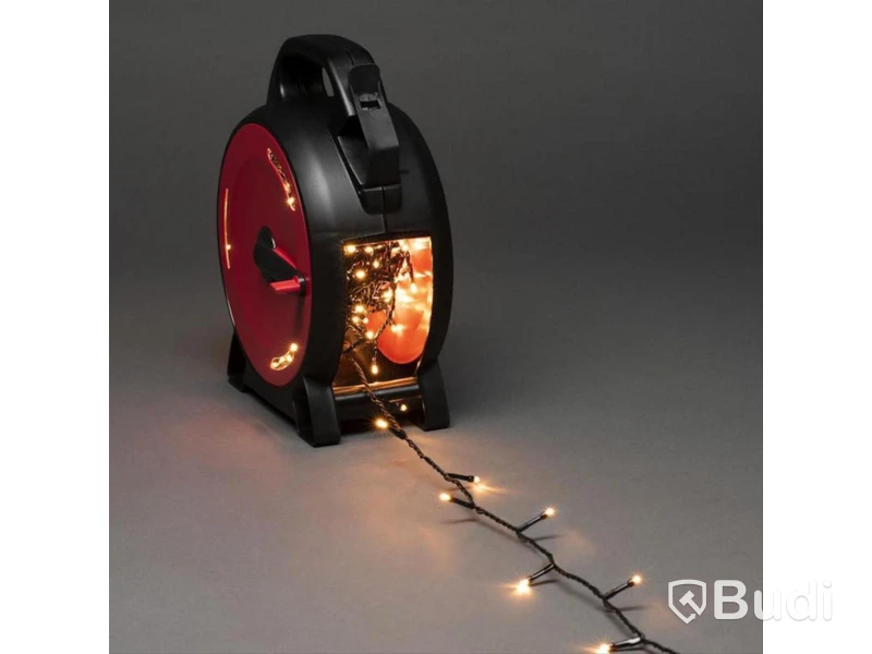 LJUSSLINGA KONSTSMIDE SLADDVINDA, 600 AMBER LED