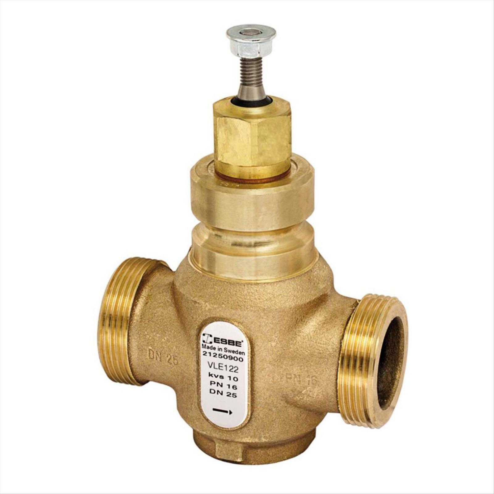 (NEW) VALVE VLE122 G1 1/2 DN25 REG, ESBE PN16 G1 1/2 DN25 KVS 10
