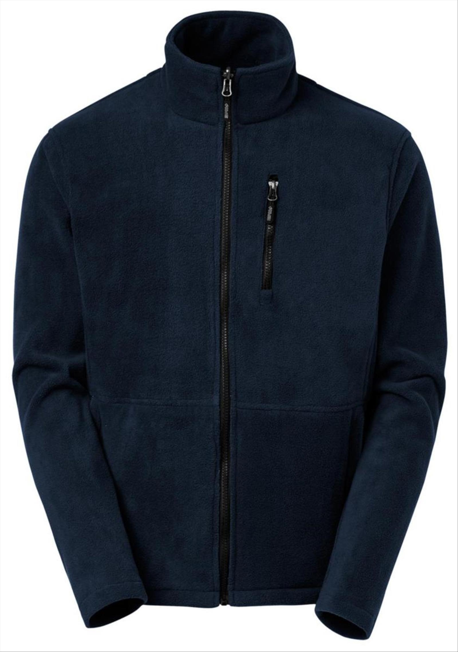(NEW) 4 PCS. AMES 424-28 FLEECE JACKETS, NAVY, SIZE XXL
